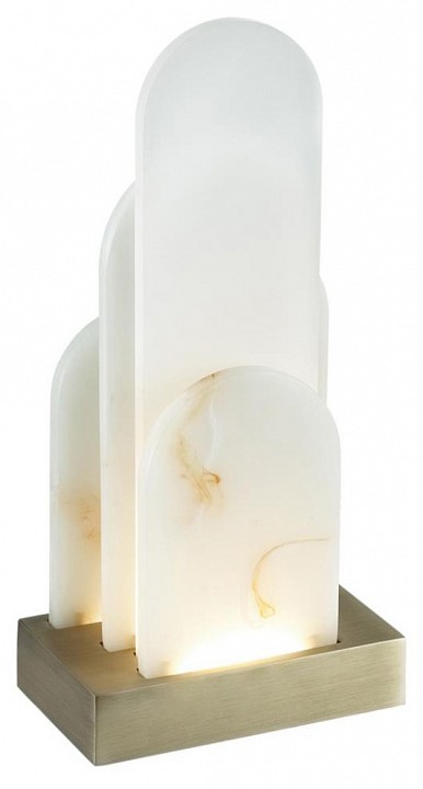 Настольная лампа декоративная odeon light foros 5437/12tl