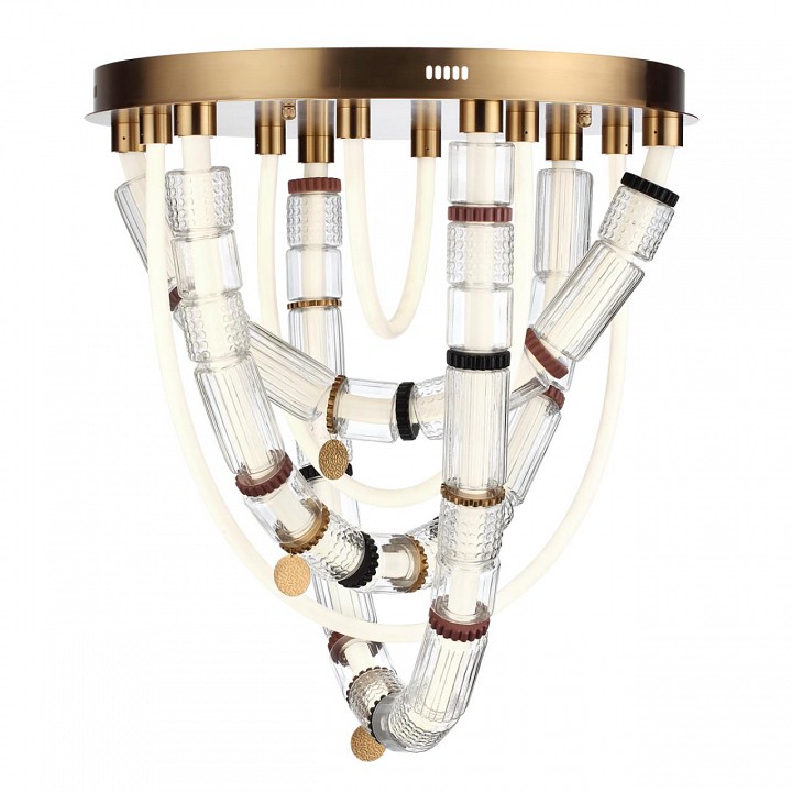 Потолочная люстра odeon light collier 5455/80cl