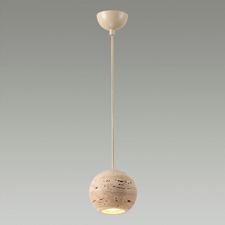 Подвесной светильник odeon light travertino 6625/1l