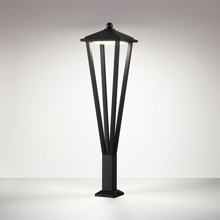 Наземный низкий светильник odeon light bearitz 6655/12gl