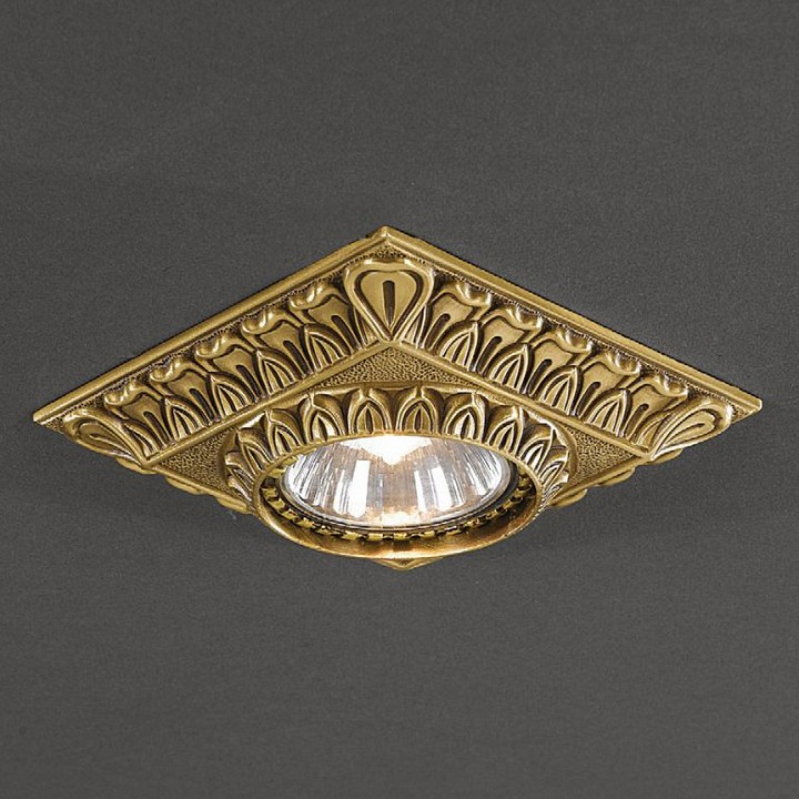 Встраиваемый светильник reccagni angelo 1083 spot 1083 bronzo