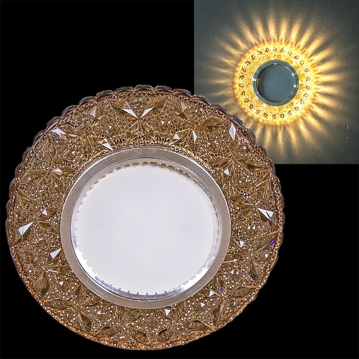 Встраиваемый светильник 16744 16744-9.0-001cn mr16+led3w tea