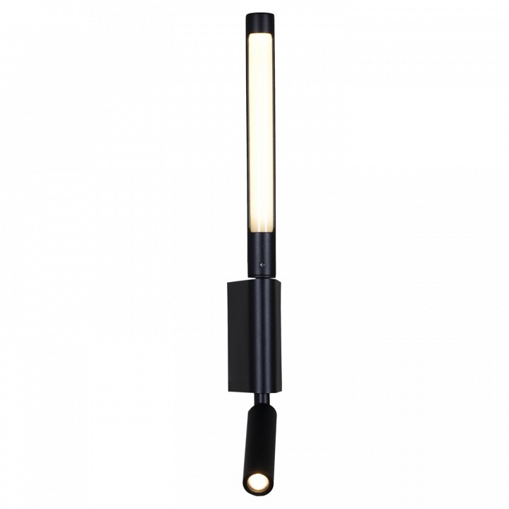 Бра с подсветкой 86209-9.2-001kt led3w+6w bk