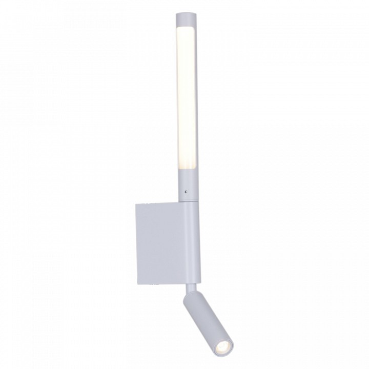 Бра с подсветкой 86209-9.2-001kt led3w+6w wt