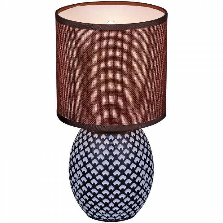 Настольная лампа декоративная 98401-0.7-01 dark brown