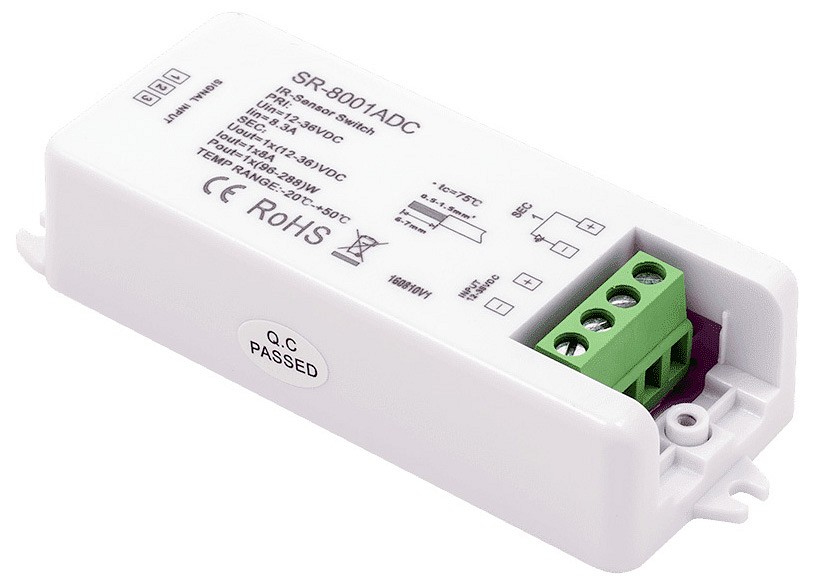 Контроллер-выключатель swg ик-датчики 'взмаx руки' sr-8001adc