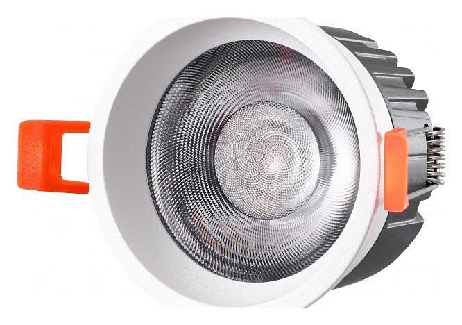 Встраиваемый светильник iledex technical mars 112-12w-d80-3000k-24dg-wh