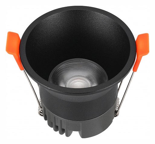 Встраиваемый светильник iledex technical mars 207-7w-d75-4000k-24dg-bk