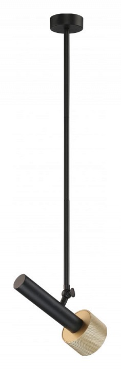 Светильник на штанге iledex technical delta 2361-1 bk+br