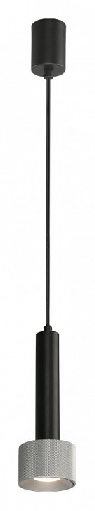 Подвесной светильник iledex technical delta 2362-1 bk+sl