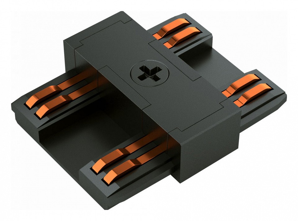 Соединитель линейный для треков iledex technical vision48/25 power connect 4825-bk