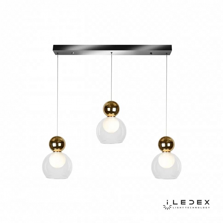 Подвесной светильник iledex blossom c4476-3l gl