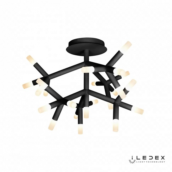 Потолочная люстра iledex savage fs-017-x25 bk