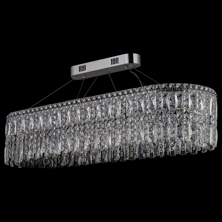 Подвесная люстра arti lampadari ovindoli nickel ovindoli l 1.5.100x35.100 n