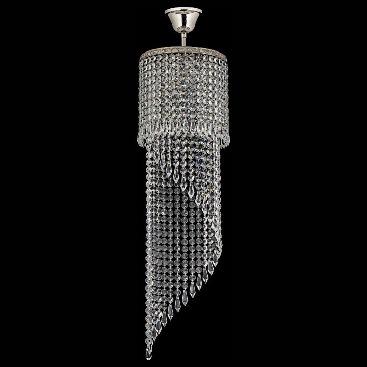 Люстра на штанге arti lampadari stella nickel stella e 1.5.20.101 n