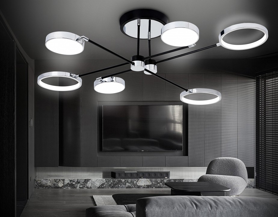 Люстра на штанге ambrella light fl fl5155