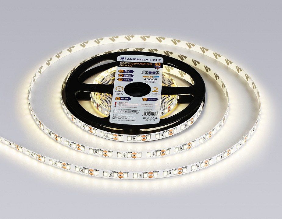 Лента светодиодная ambrella light gs gs1102