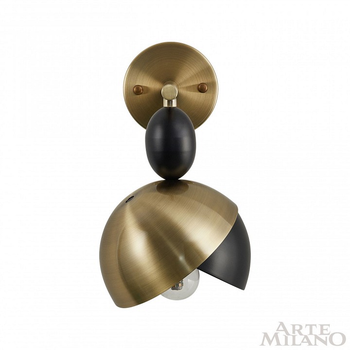 Бра arte milano neapolis-71307 271307/1b bk/gd