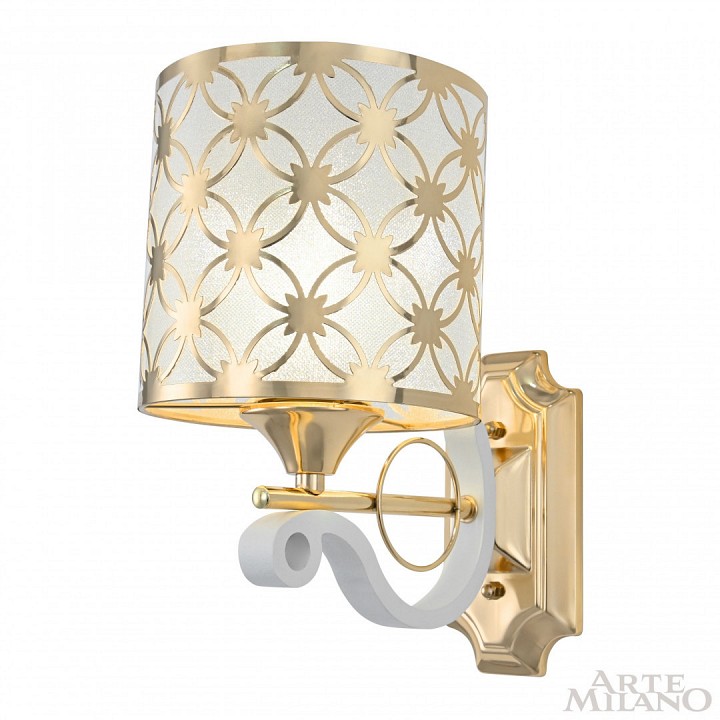 Бра arte milano florentia-3097 303097/1w wh/gd