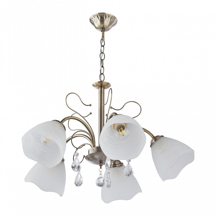 Подвесная люстра arte milano amalfi-2656 335656/5 ab