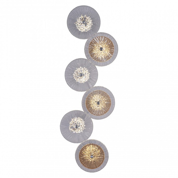 Накладной светильник arte milano am-1252b 6.1252b.d250.h700.led ni