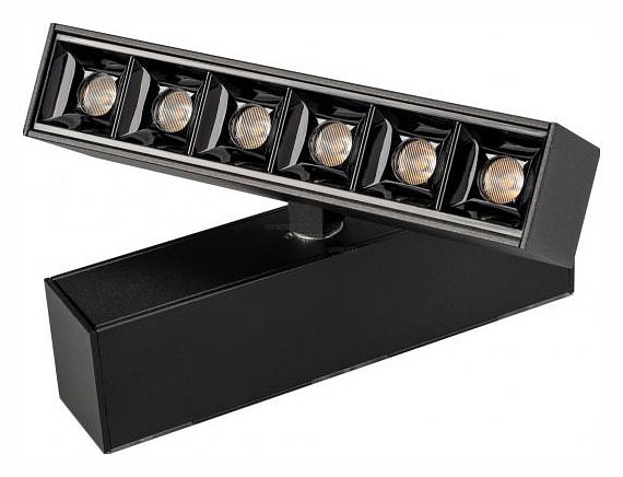 Светильник на штанге arlight mag-laser-fold-45-s160-6w day4000 (bk, 15 deg, 24v) 026971