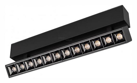 Светильник на штанге arlight mag-laser-fold-45-s320-12w day4000 (bk, 15 deg, 24v) 026975