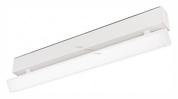 Светильник на штанге arlight mag-flat-fold-45-s405-12w warm3000 (wh, 100 deg, 24v) 026989