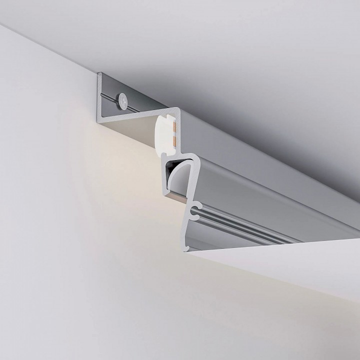 Профиль для контурной подсветки натяжного потолка arlight stretch 042559