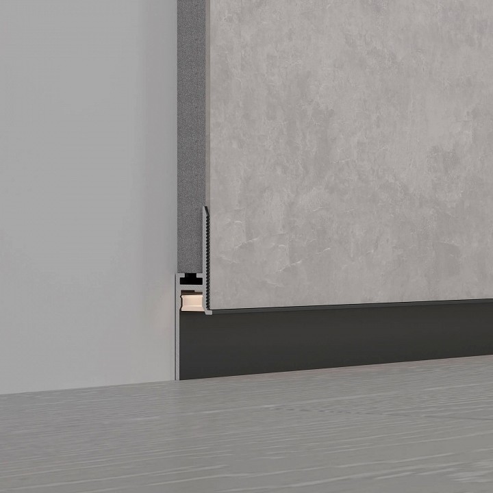 Профиль для плинтусов arlight arh-plintus 043618