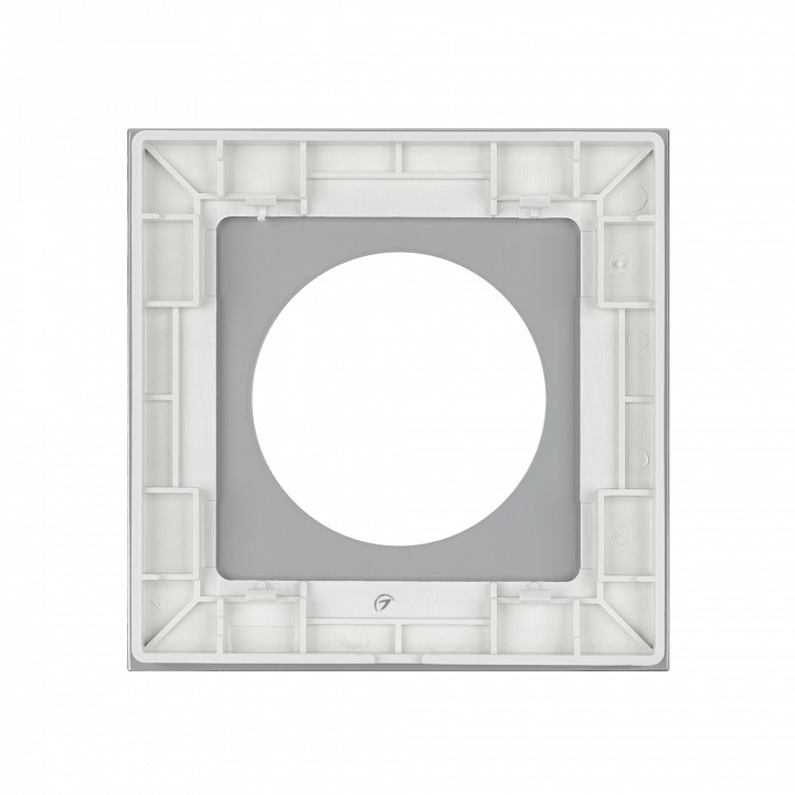 Рамка на 1 пост arlight glare 043832