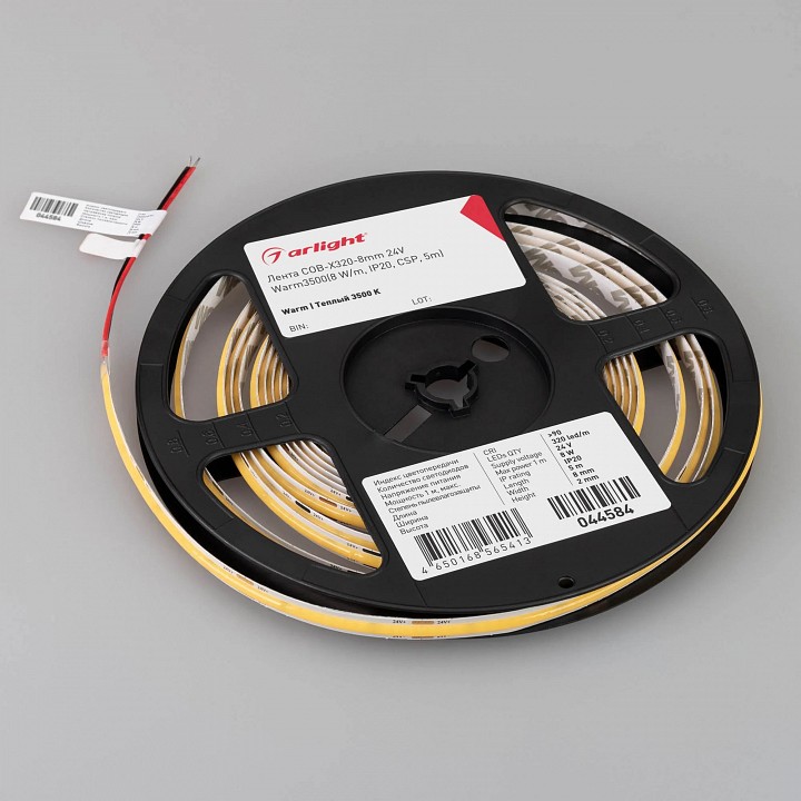 Лента светодиодная arlight cob-x320-8mm 044584(1)