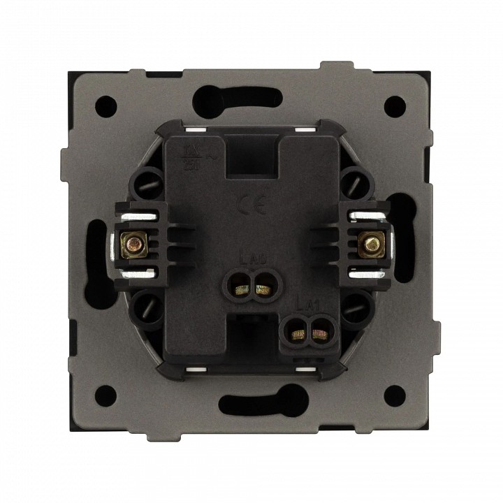 Кнопка звонка без рамки arlight swt 054144