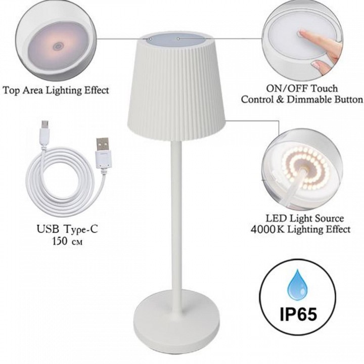 Настольная лампа декоративная arte lamp fuyue a1616lt-1wh