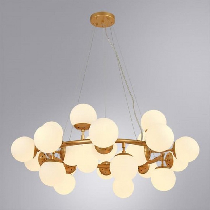 Подвесная люстра arte lamp bolla a1664sp-25go