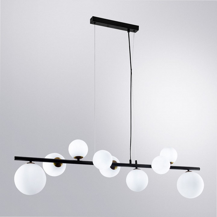 Подвесная люстра arte lamp gemini a2243sp-9bk