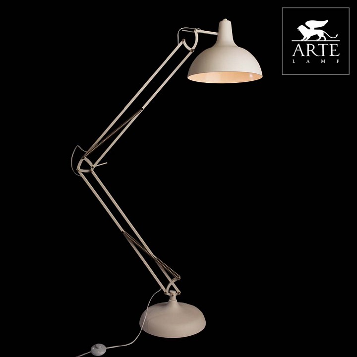 Торшер arte lamp goliath a2487pn-1wh