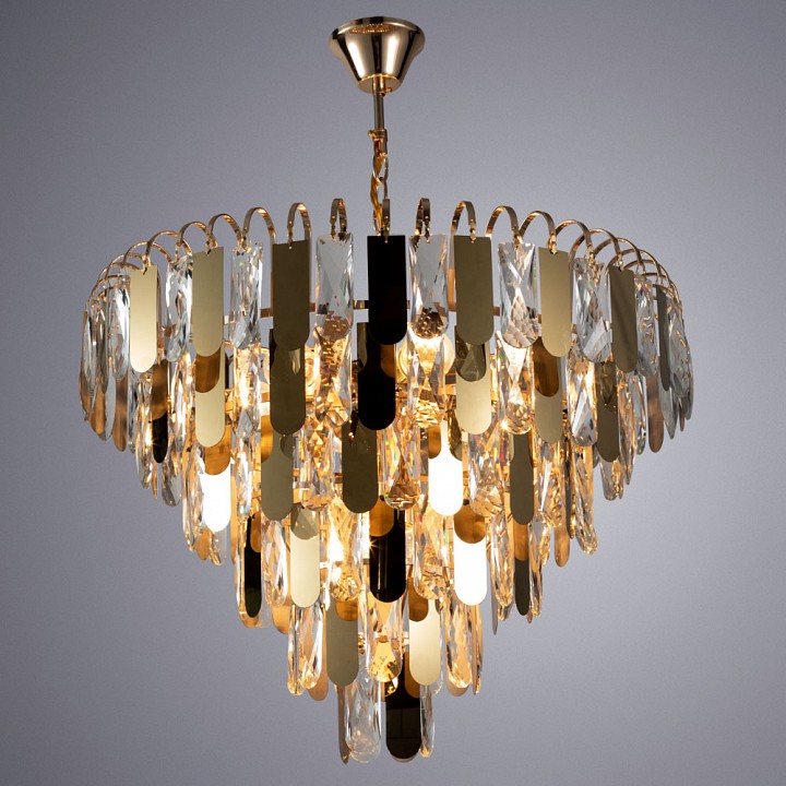 Подвесная люстра arte lamp vivien a2719sp-8go
