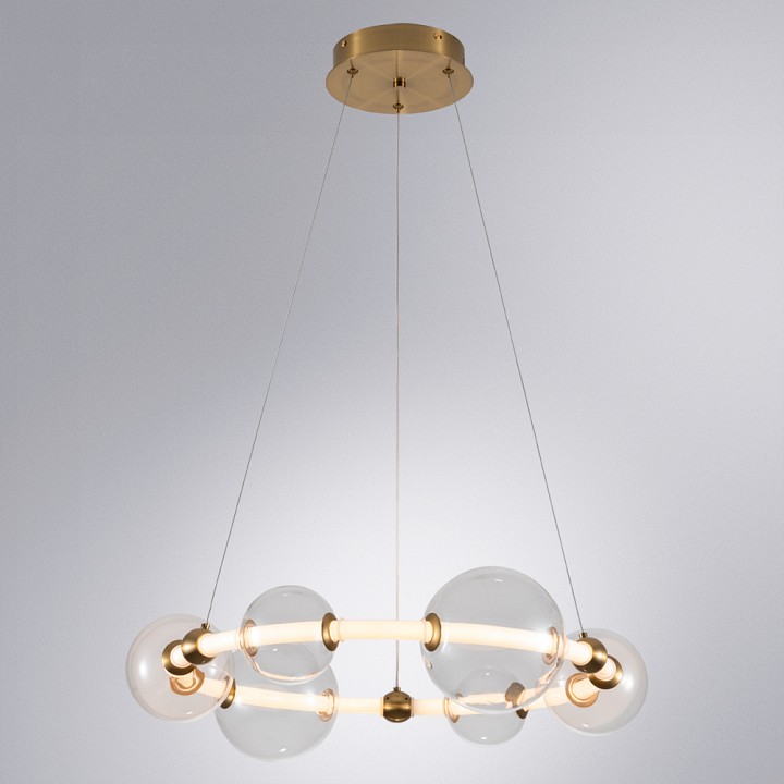 Подвесной светильник arte lamp crocus a2780lm-30pb