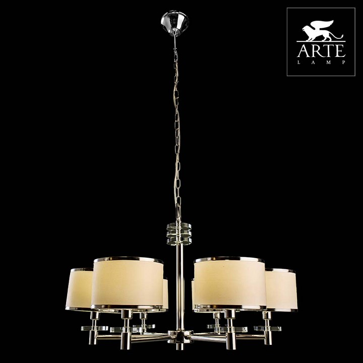 Подвесная люстра arte lamp furore a3990lm-6cc