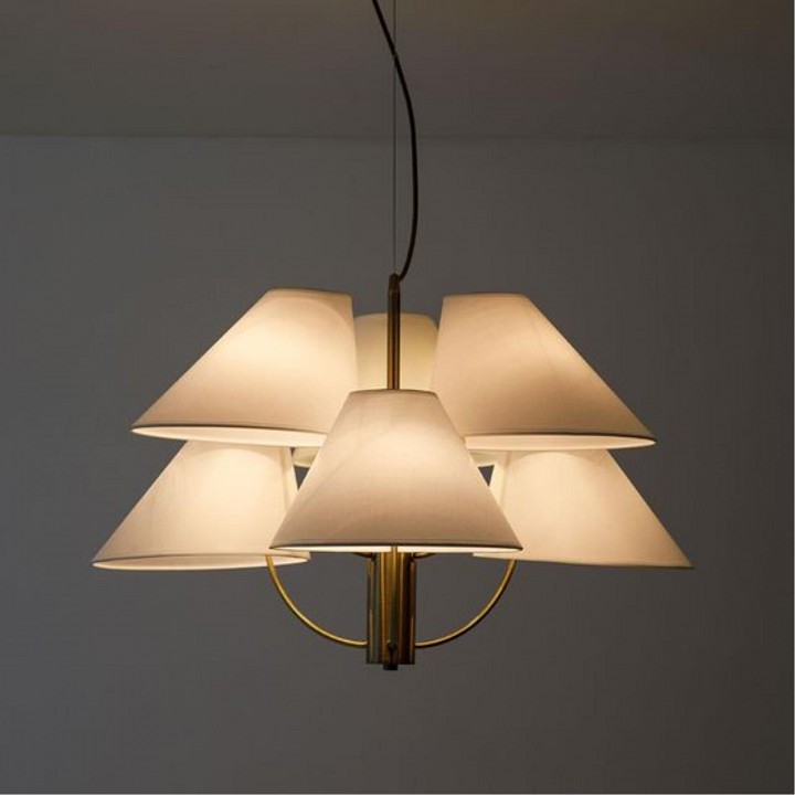 Подвесная люстра arte lamp rondo a4086lm-6ab