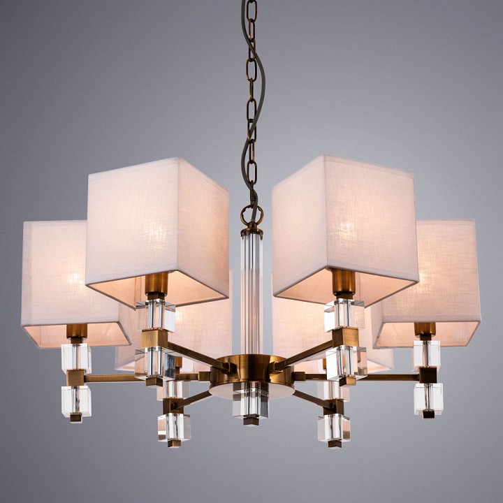 Подвесная люстра arte lamp north a5896lm-6pb