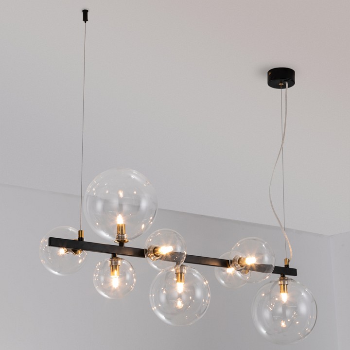Подвесная люстра arte lamp vincent a7790sp-8bk