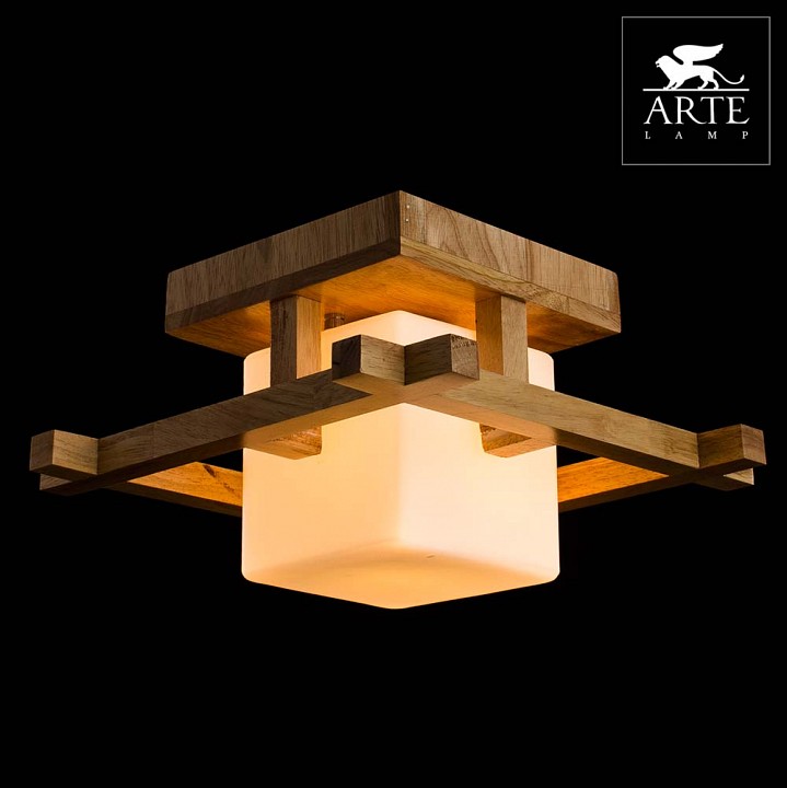 Накладной светильник arte lamp woods a8252pl-1br