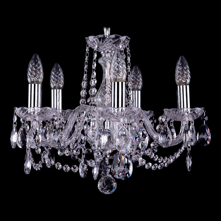 Подвесная люстра bohemia ivele crystal 1402 1402/5/141/ni