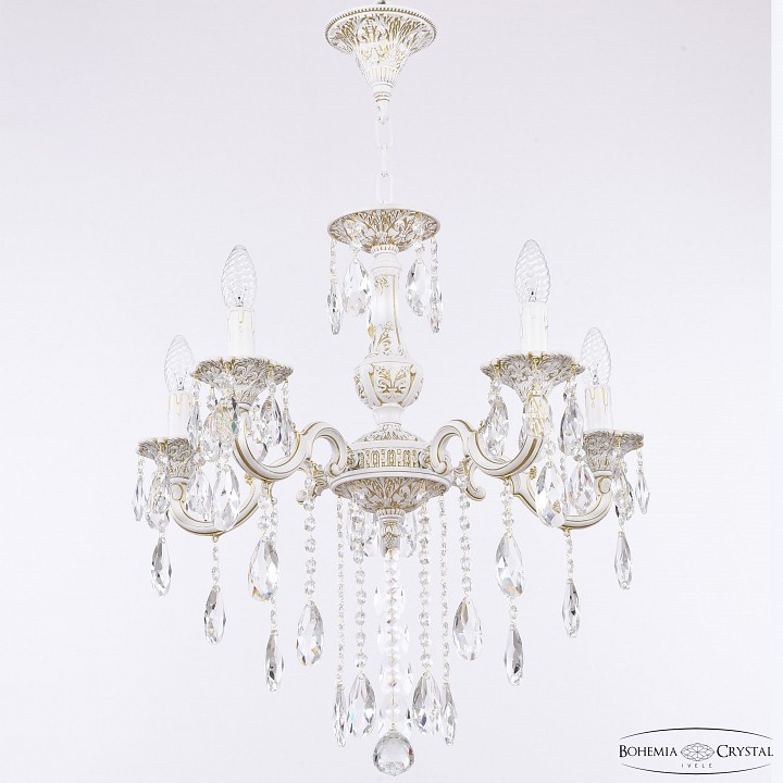 Подвесная люстра bohemia ivele crystal al7801 al78101/5/175 b wmg