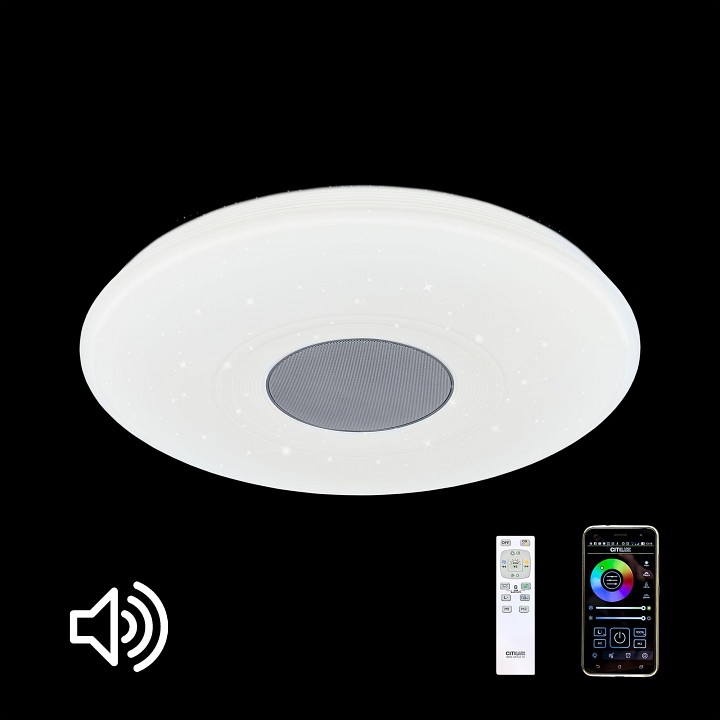 Накладной светильник citilux light &amp; music cl703m60