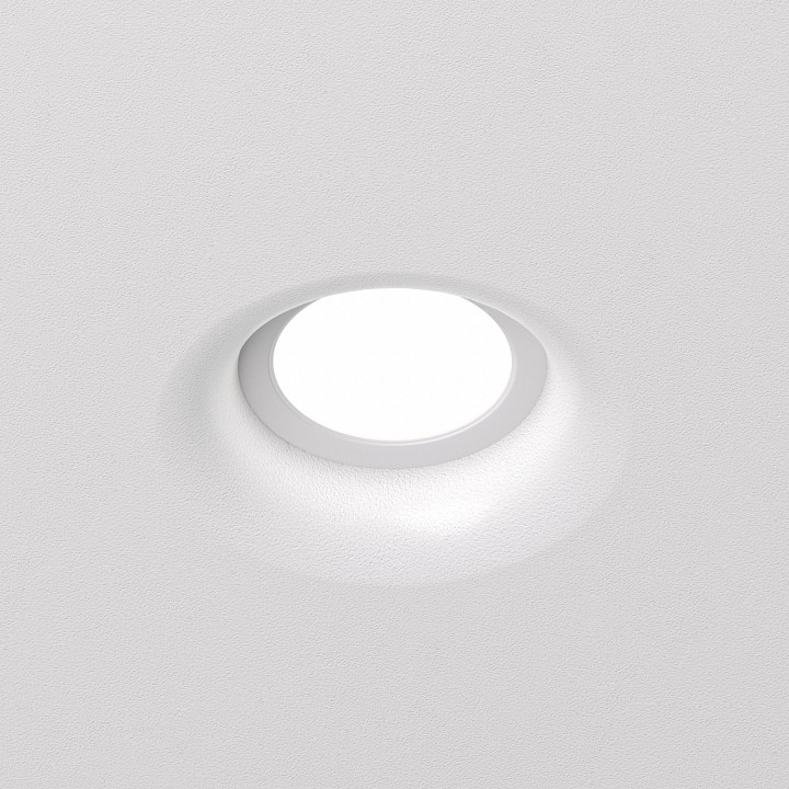 Встраиваемый светильник denkirs inviz dk2080-wh