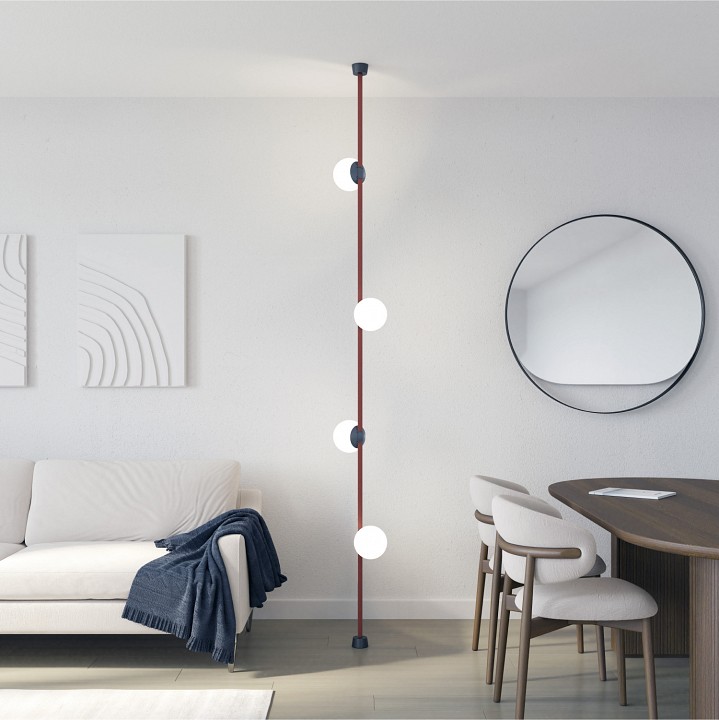 Накладной светильник denkirs belty orb dk5551-bk