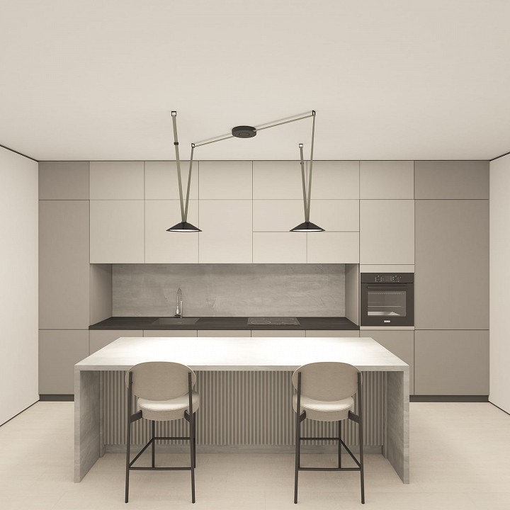 Накладной светильник denkirs belty flow dk5565-bk